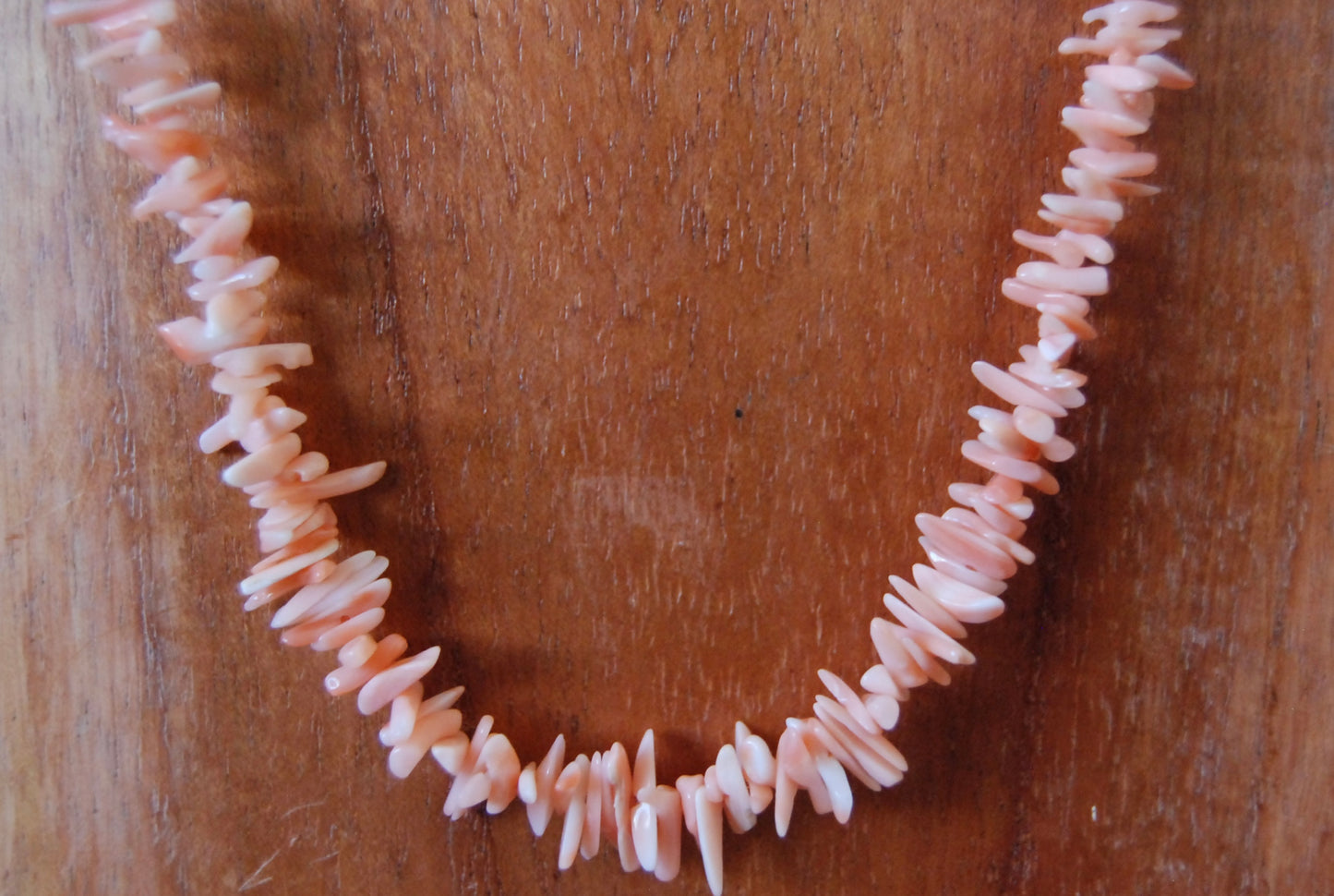 Pink Coral Necklace