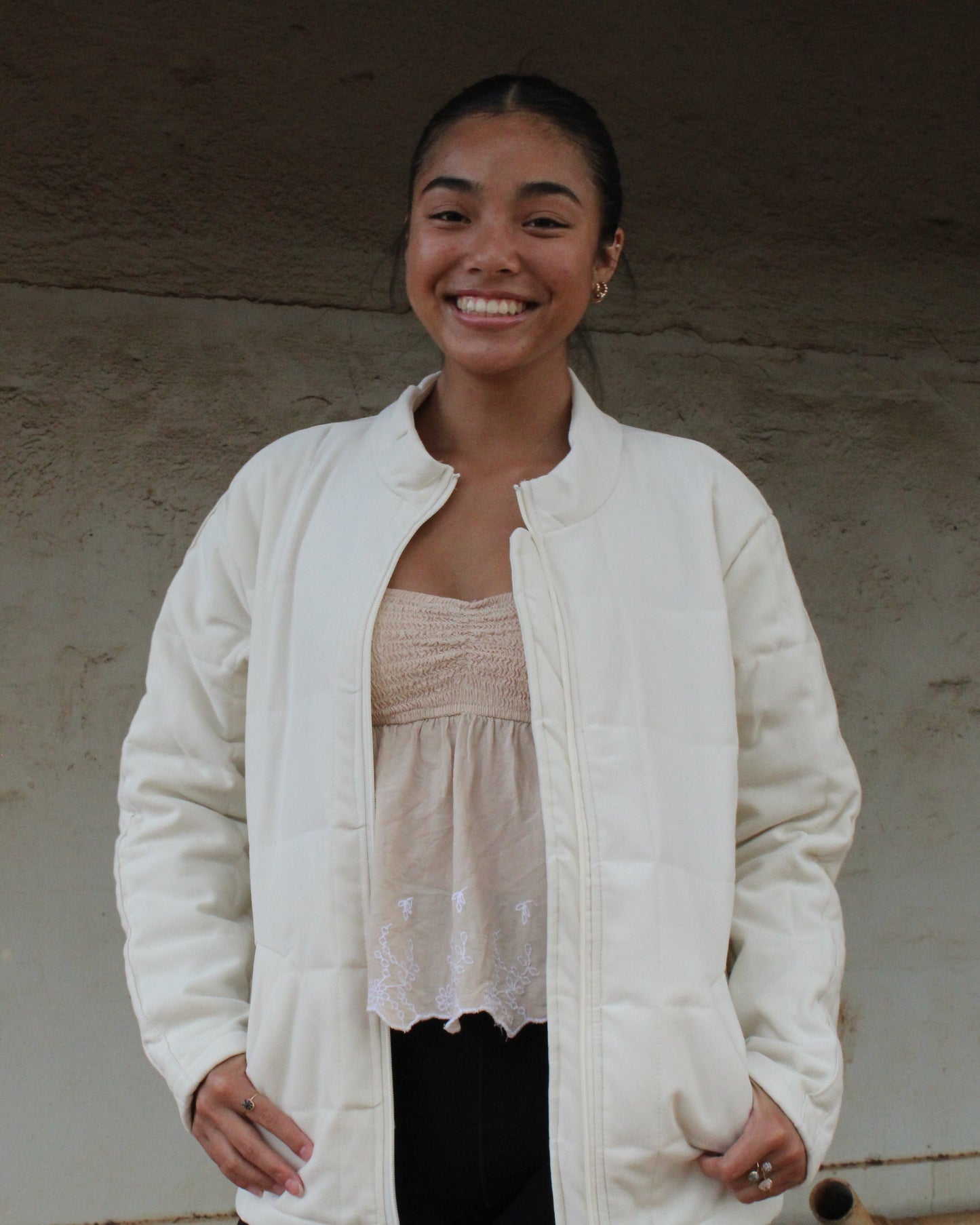 Front Zip Up Jacket