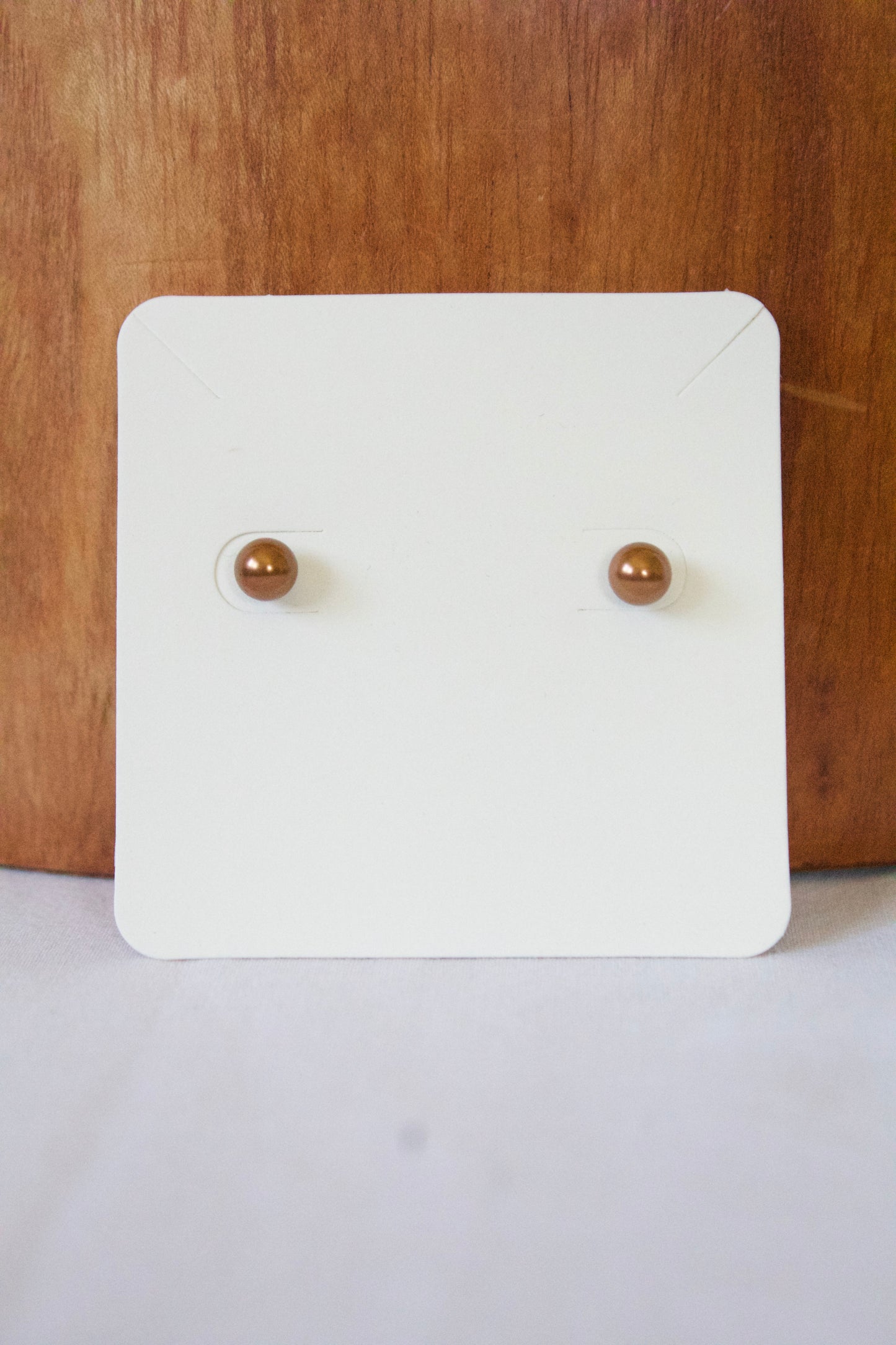 Mini Shell Pearl Earring