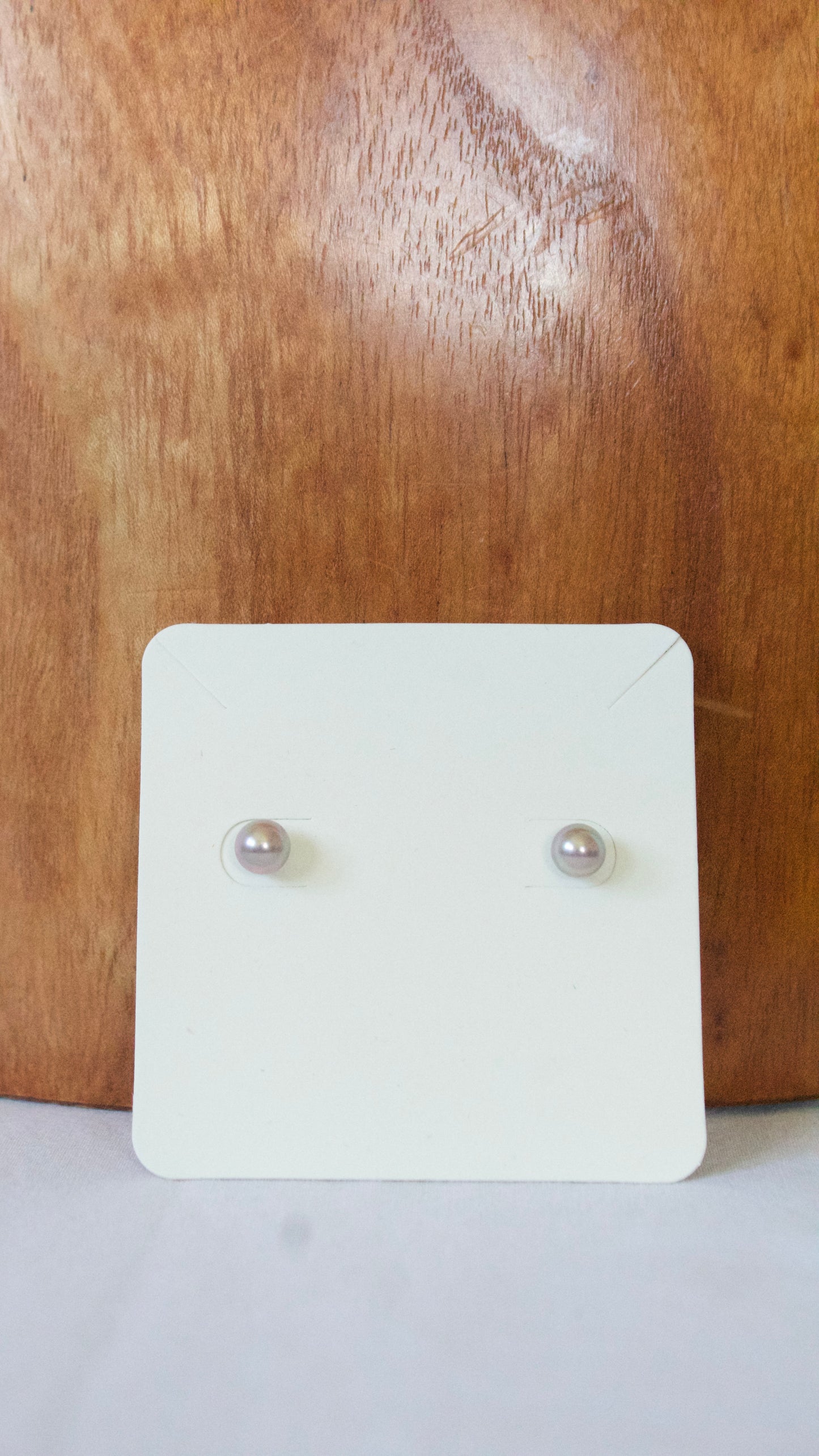 Mini Shell Pearl Earring