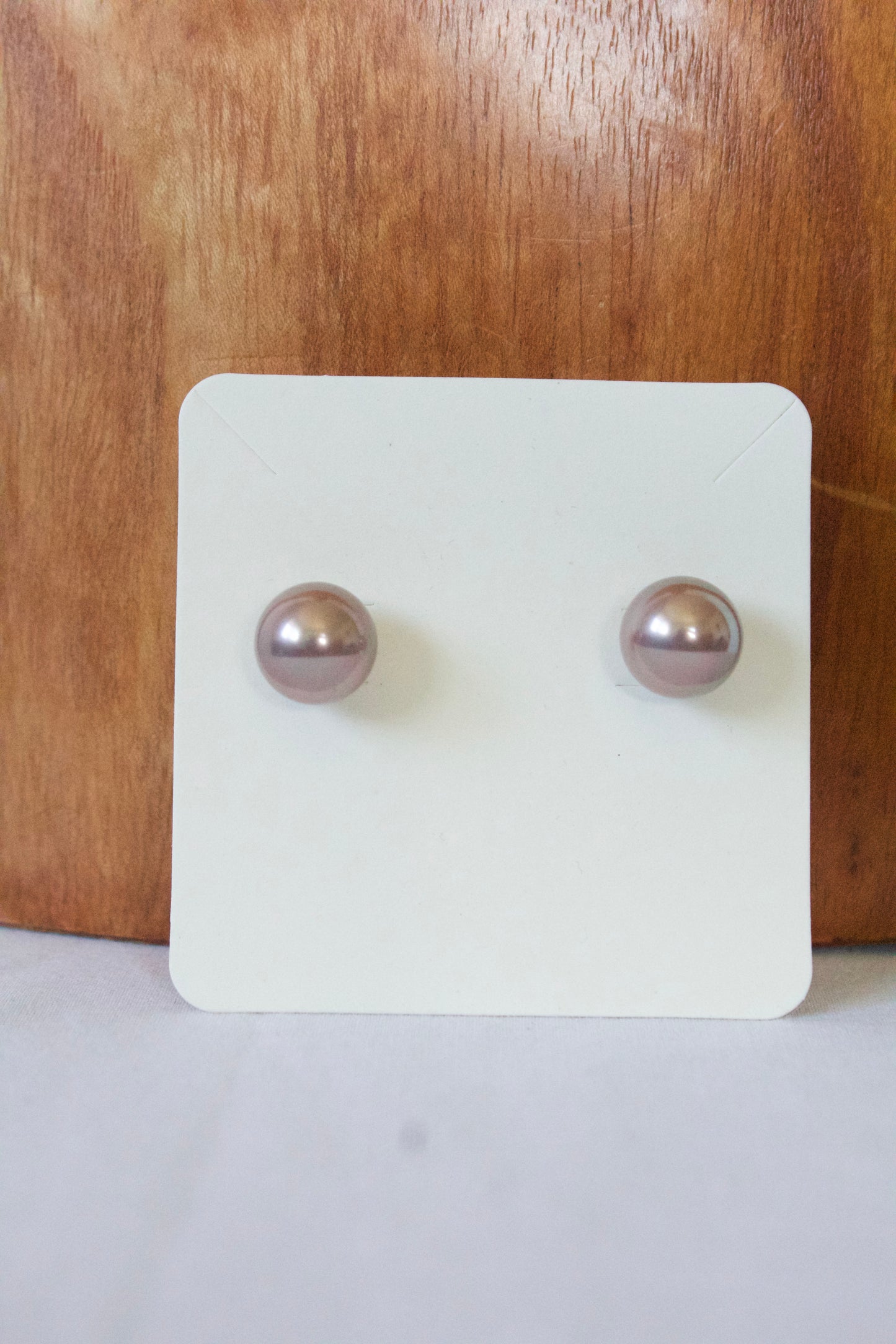 X-Large Shell Pearl Earring