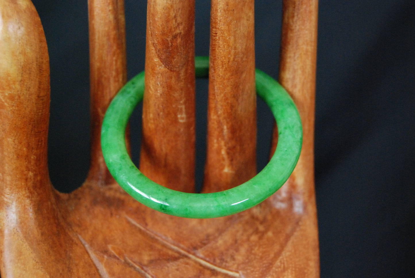 Dyed Jade Baby Bangle
