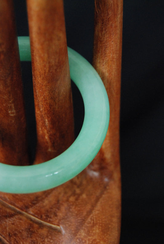 Dyed Jade Baby Bangle