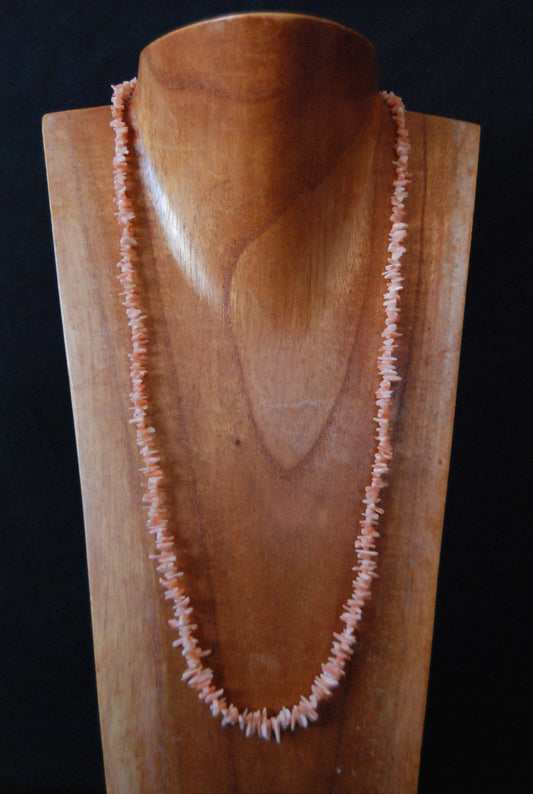 Pink Coral Necklace