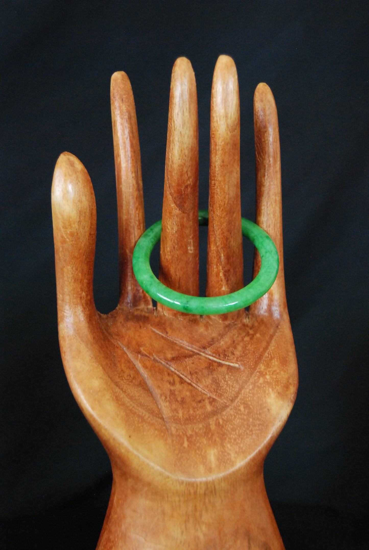 Dyed Jade Baby Bangle