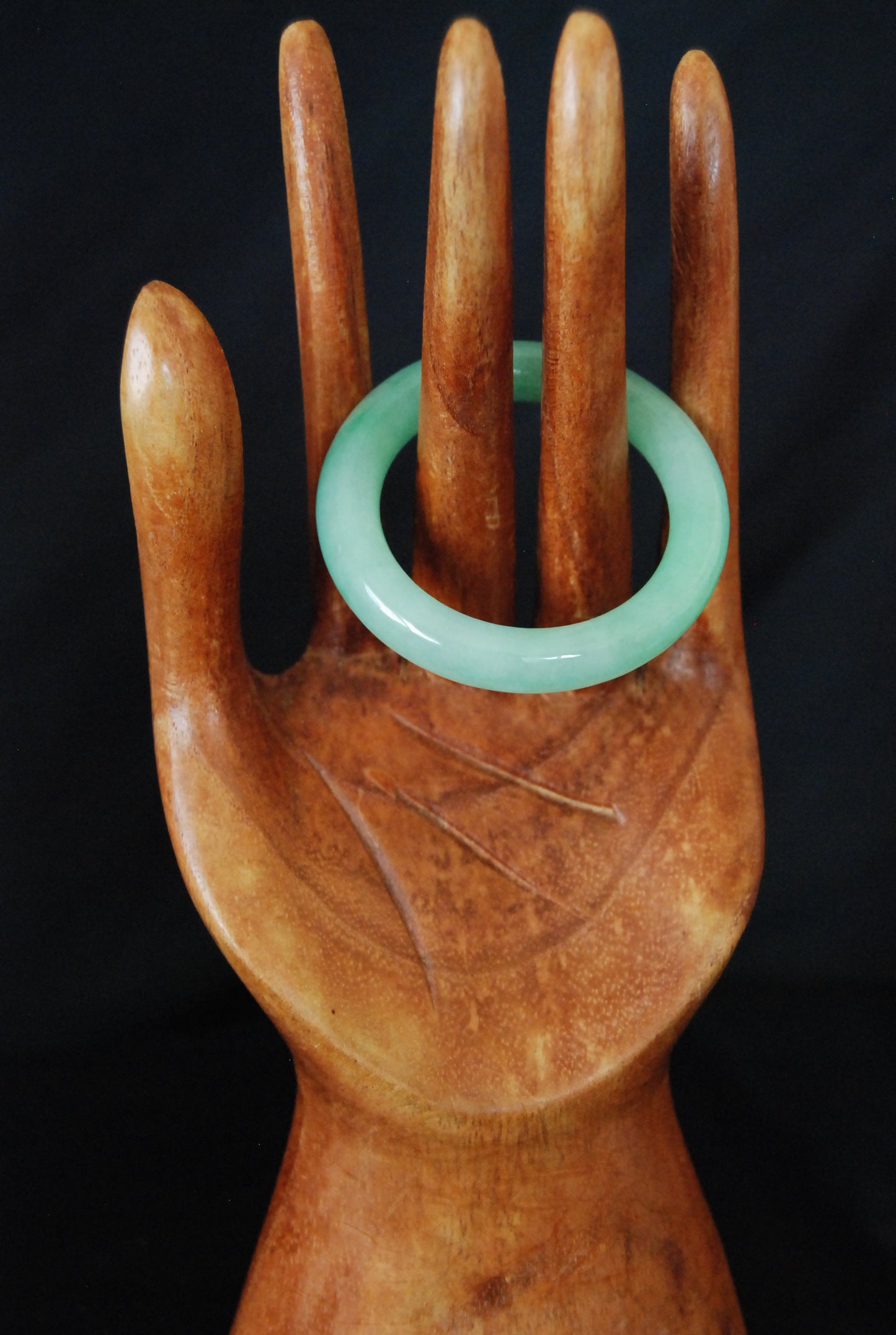 Dyed Jade Baby Bangle