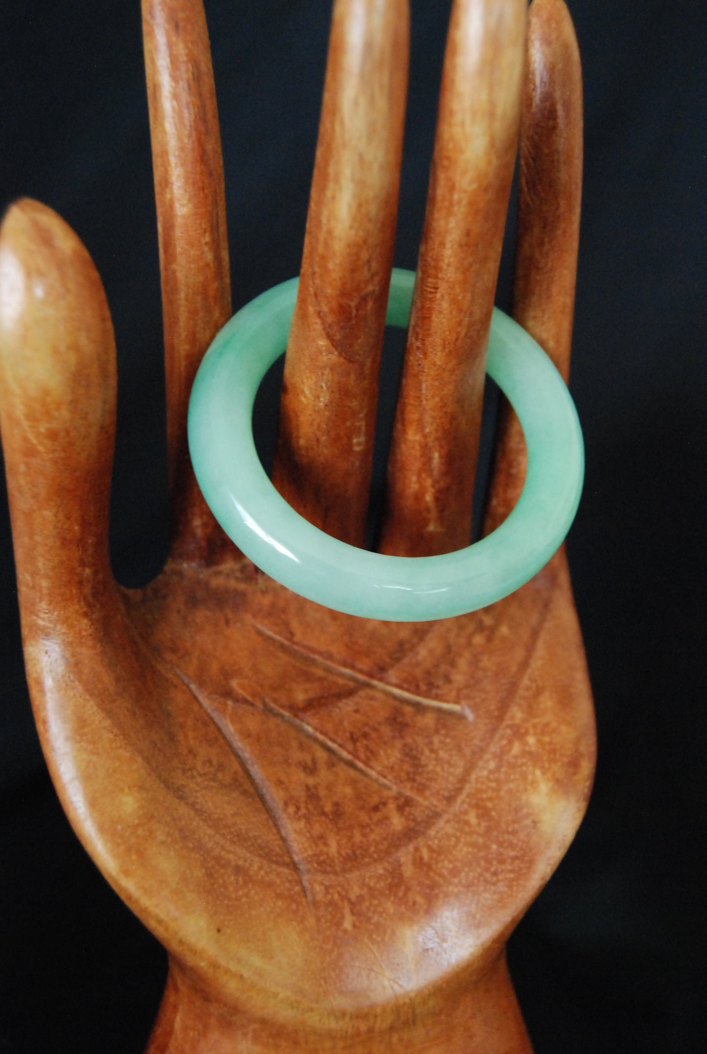 Dyed Jade Baby Bangle