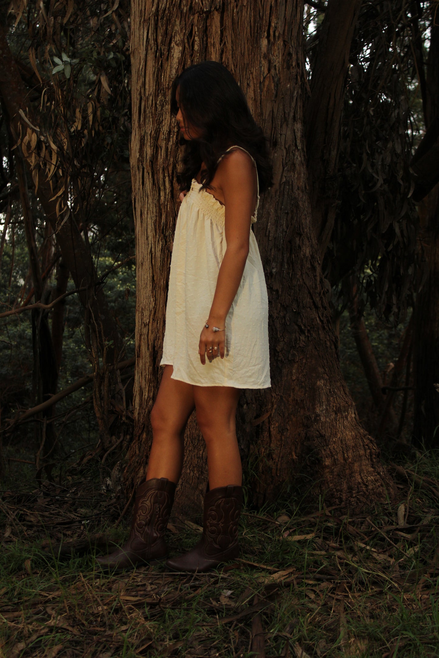 Smocked Top Romper