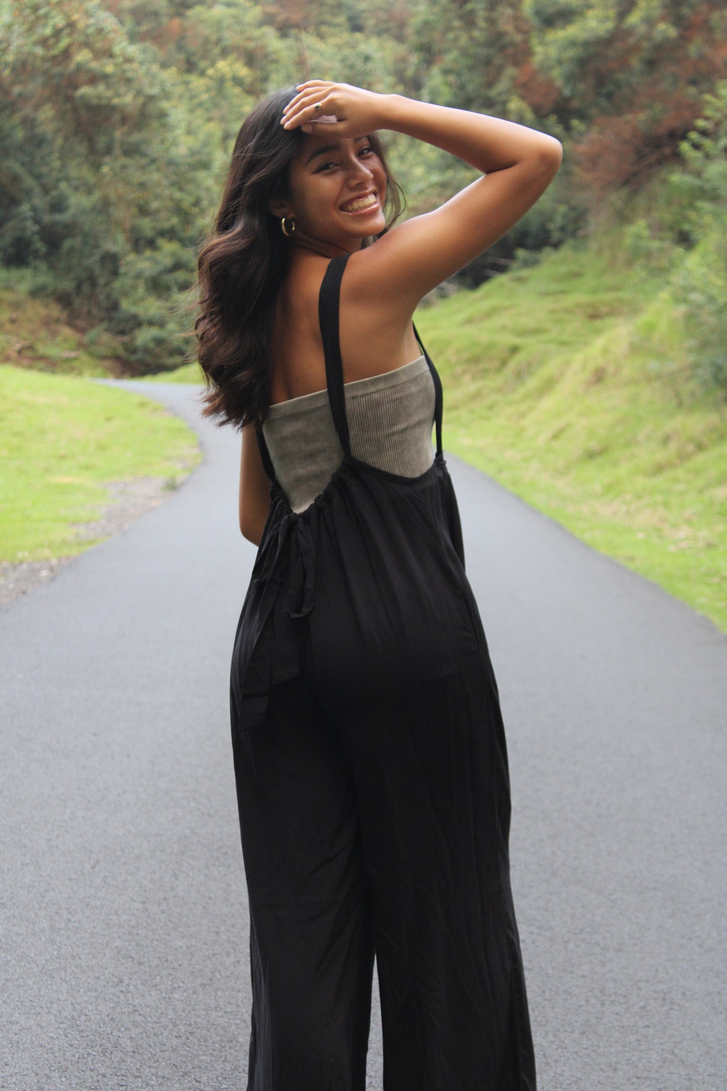 Tie Back Jumpsuit