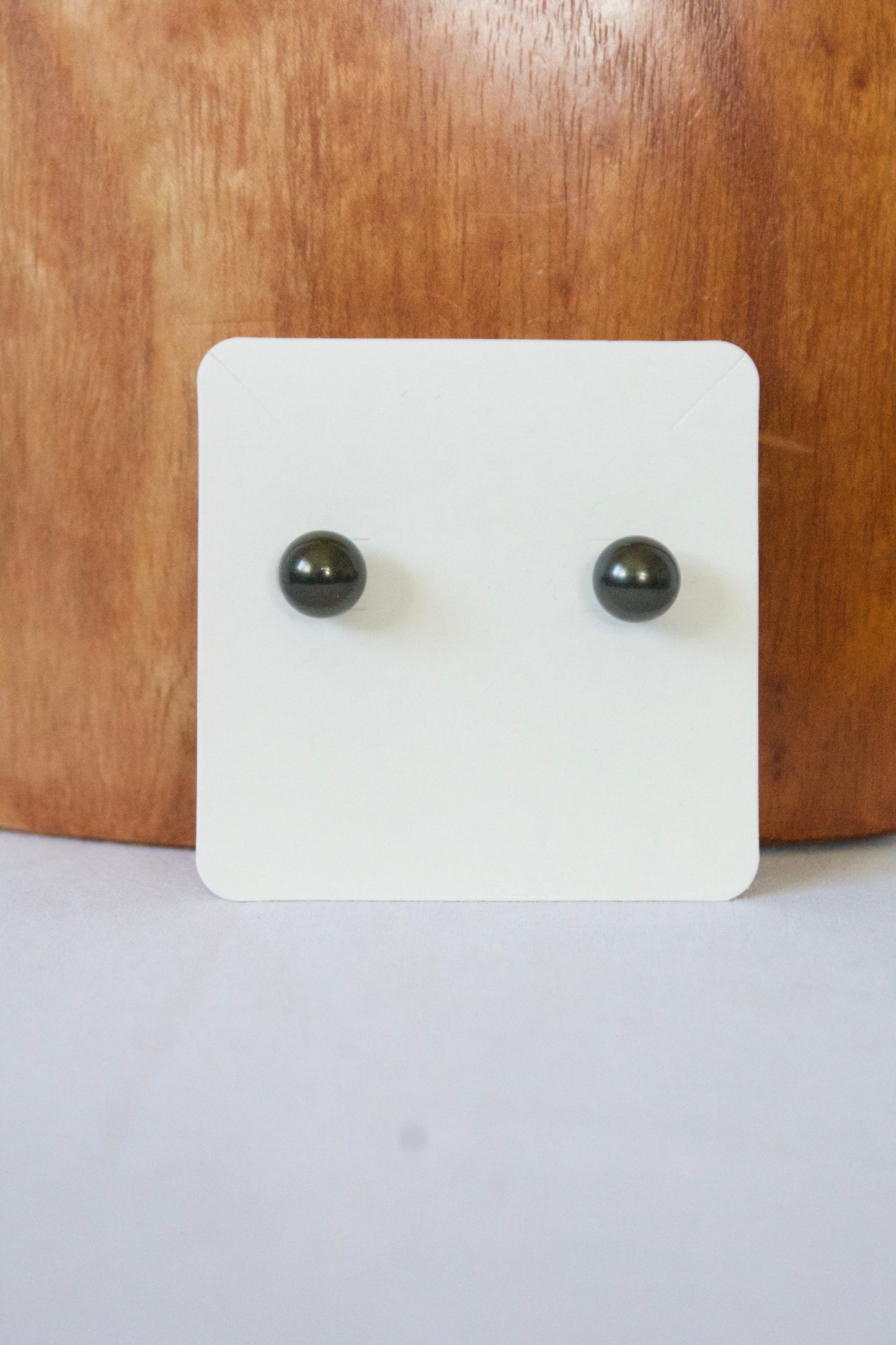 Large Shell Pearl Earring