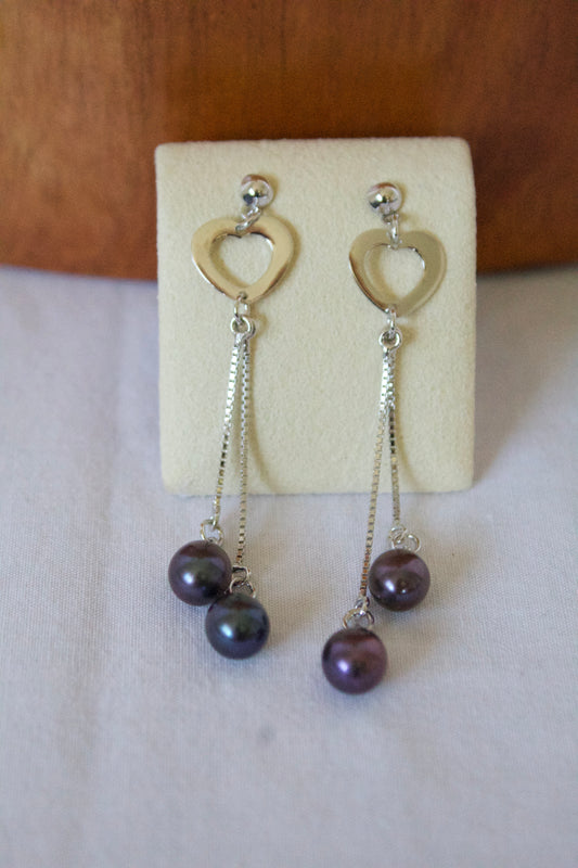Dyed Fresh Water Pearl Earring